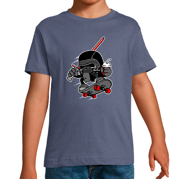 T-SHIRT KYLO REN SKATER GARÇON