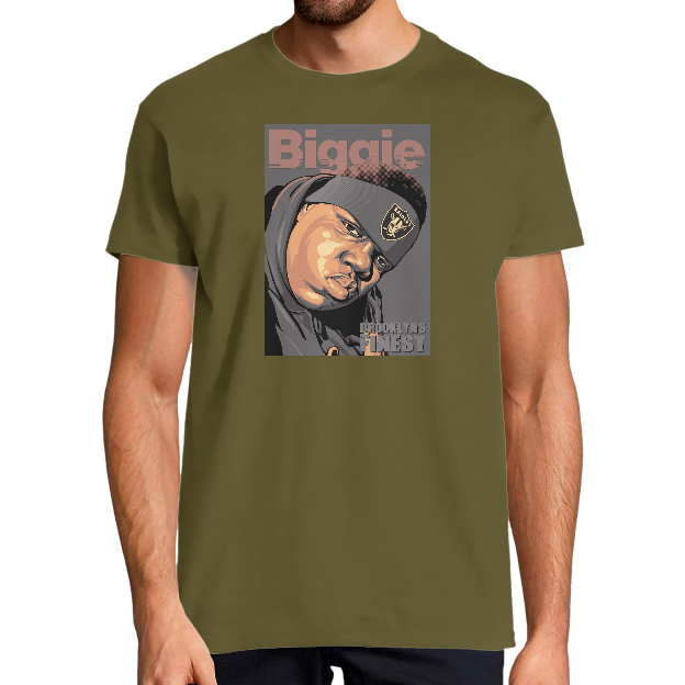 T-SHIRT BIGGIE HOMME