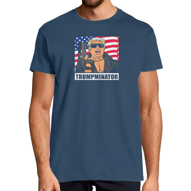  T‑shirt humour homme "Trumpminator“ – coton imprimé en France