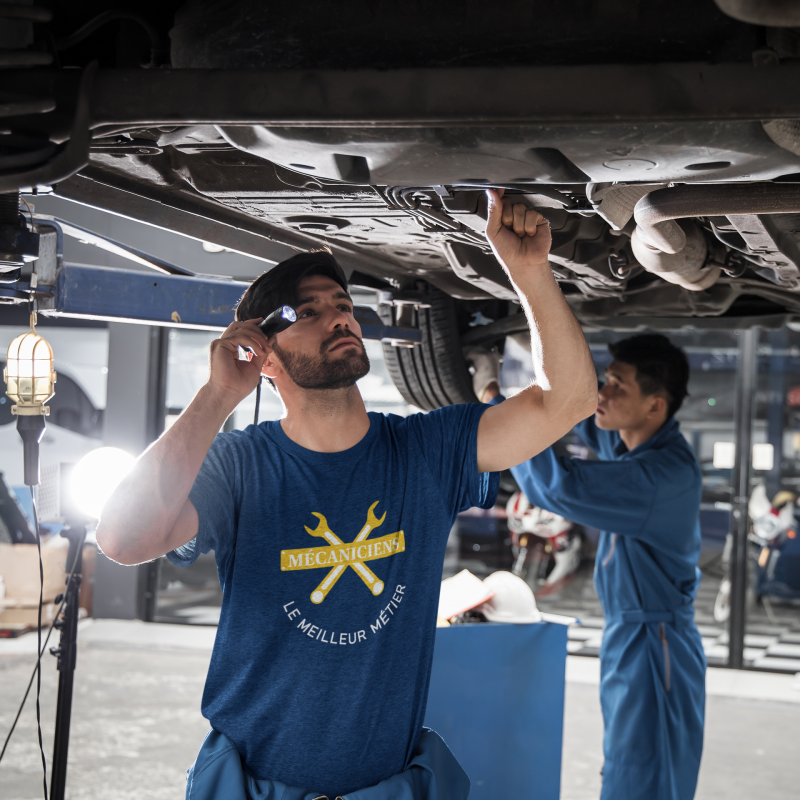 T-SHIRT MÉCANICIENS POUR HOMME