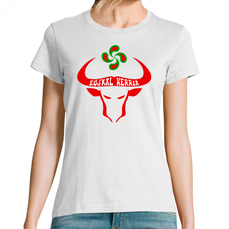 Face EUSKAL HERRIA - T-SHIRT FEMME