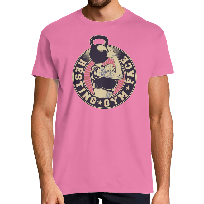 T-SHIRT FEMME DE POIDS HOMME 