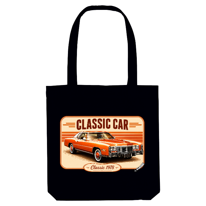 TOTE BAG KLASSS VINTAGE "CLASSIC CAR 1978"