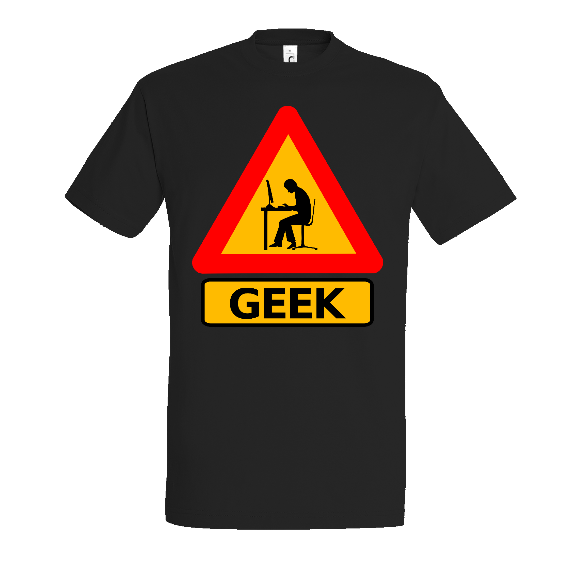 T-shirt ATTENTION GEEK