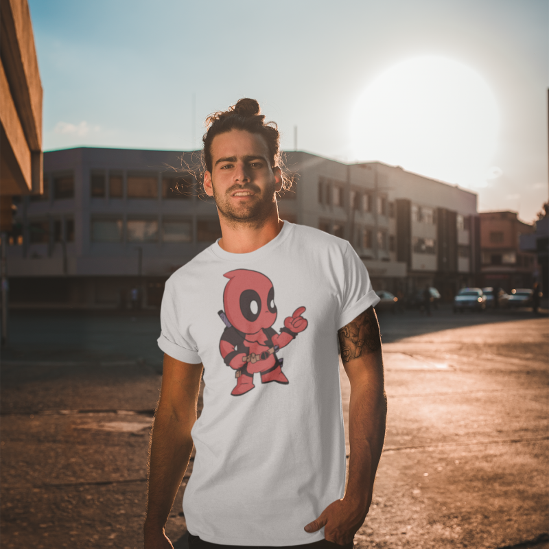 T-SHIRT BIG DEADPOOL HOMME