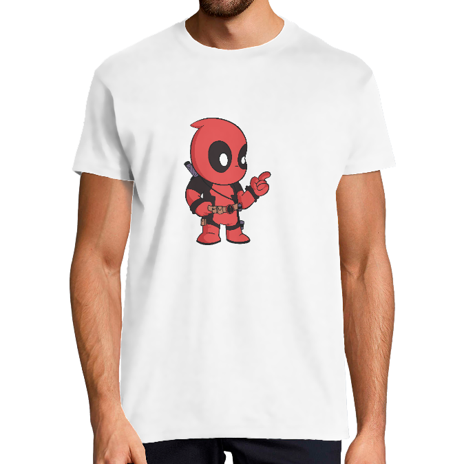T-SHIRT BIG DEADPOOL HOMME