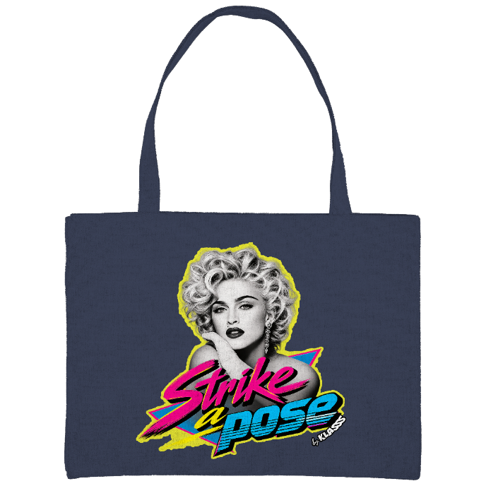 TOTE BAG CABAS KLASSS Série limitée "STRIKE A POSE" Style Pop Vintage