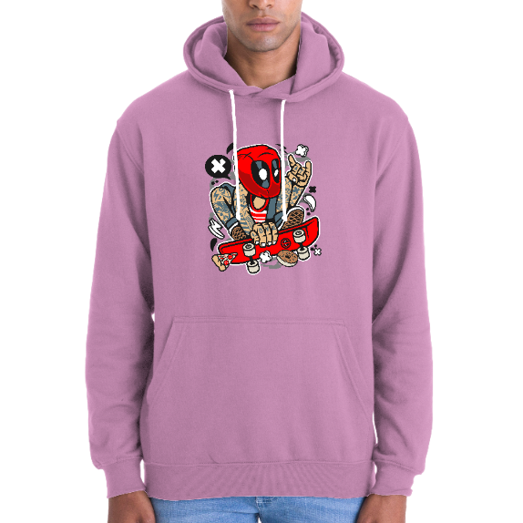 SWEATSHIRT DEADPOOL SKATER UNISEXE