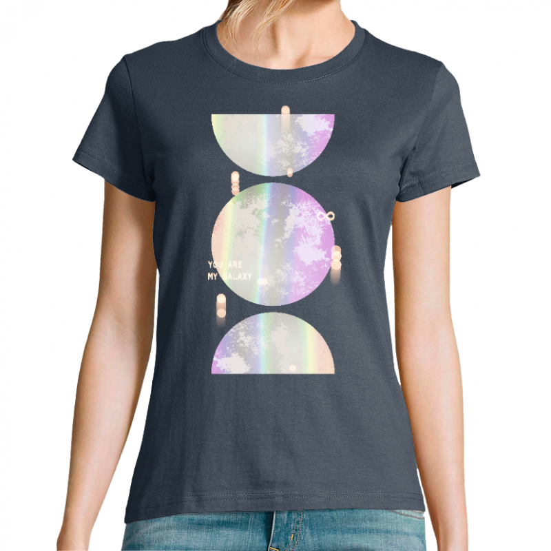 YOU ARE MY GALAXY - T-SHIRT FEMME
