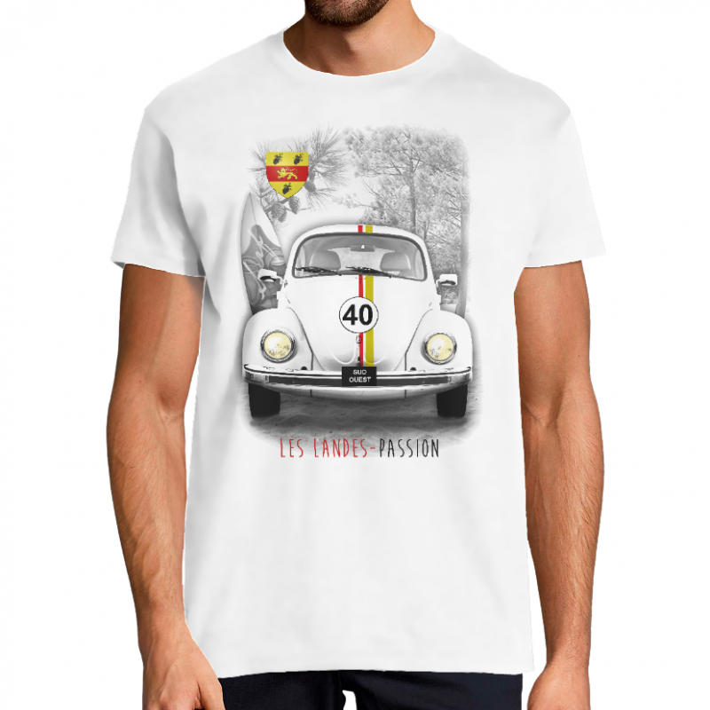 Face LES LANDES - T-SHIRT HOMME