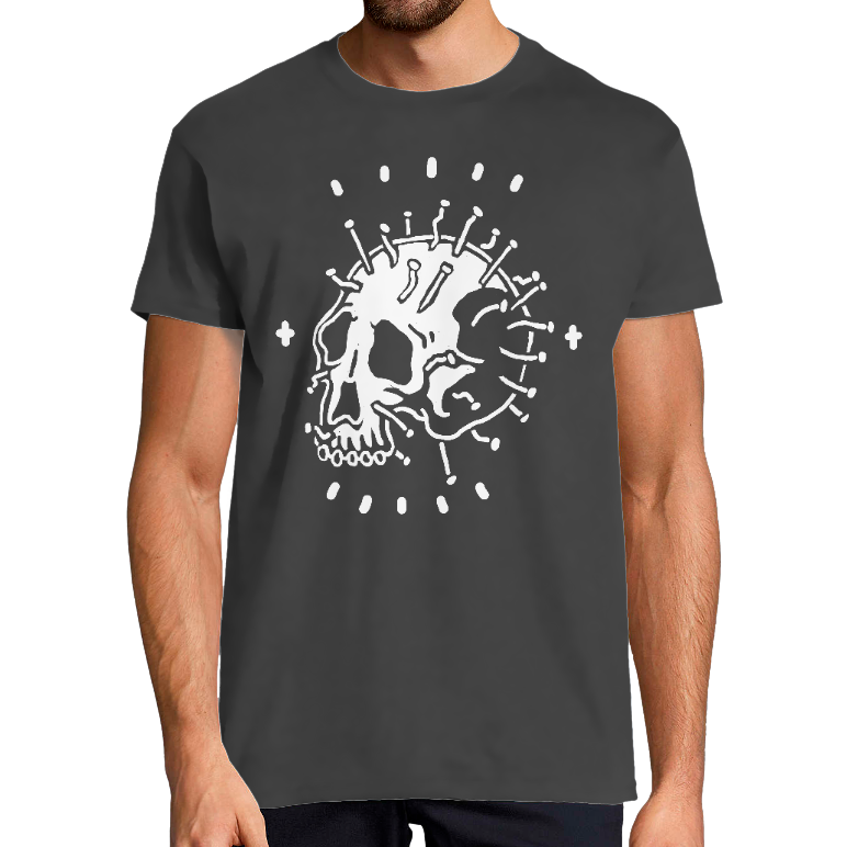 Face T-SHIRT HOMME - IRON NAILS