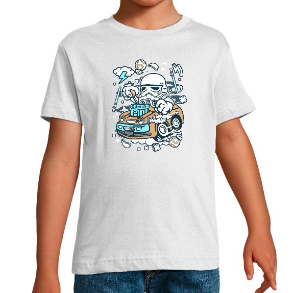 Face T-SHIRT TROOPER HOTROD GARÇON