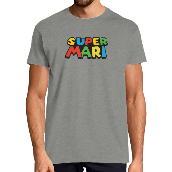 Face T-SHIRT SUPER MARI BIS