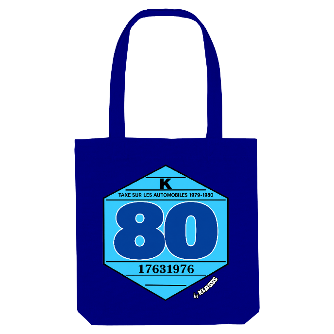 TOTE BAG VINTAGE "VIGNETTE 1980", Style automobile