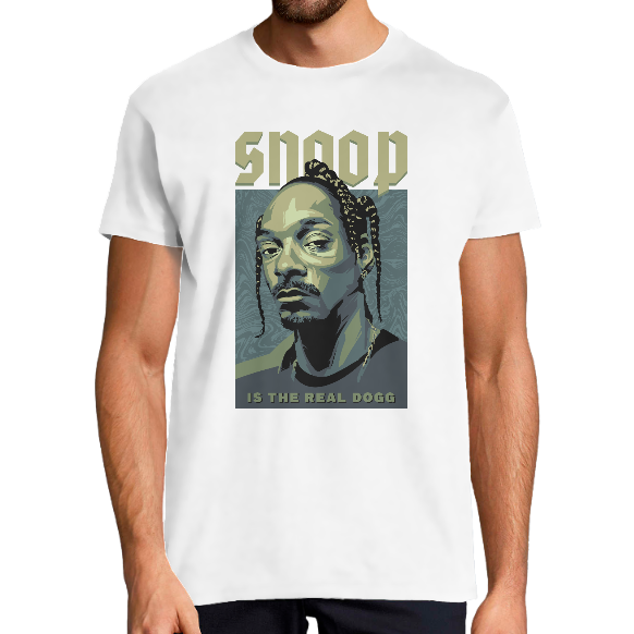 Face T-shirt SNOOP DOG