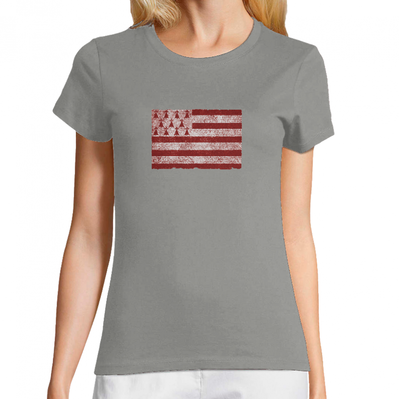 T-shirt femme - drapeau breton