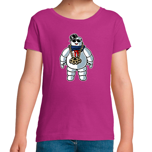 T-SHIRT STAY PUFT MARSHMALLOW FILLE