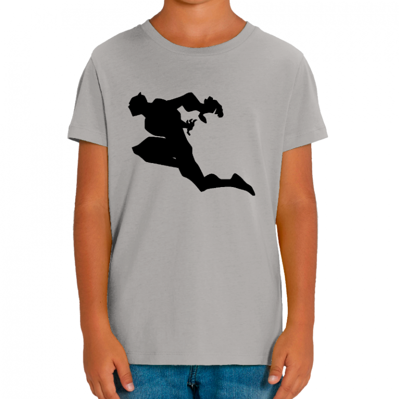 T-SHIRT BLACK PANTHER ENFANT