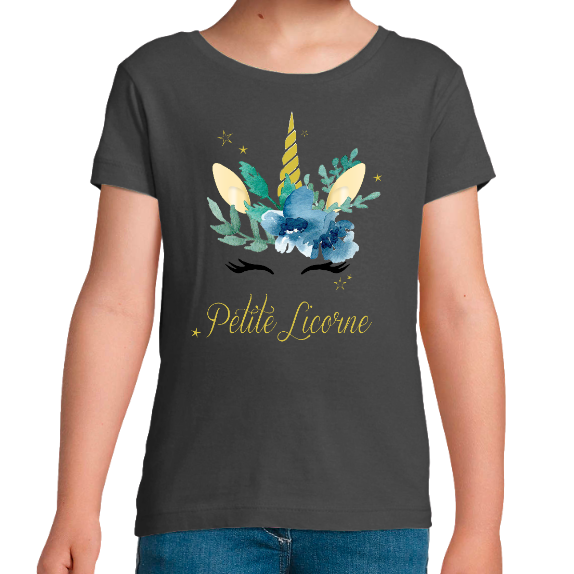 Face PETITE LICORNE - FILLE