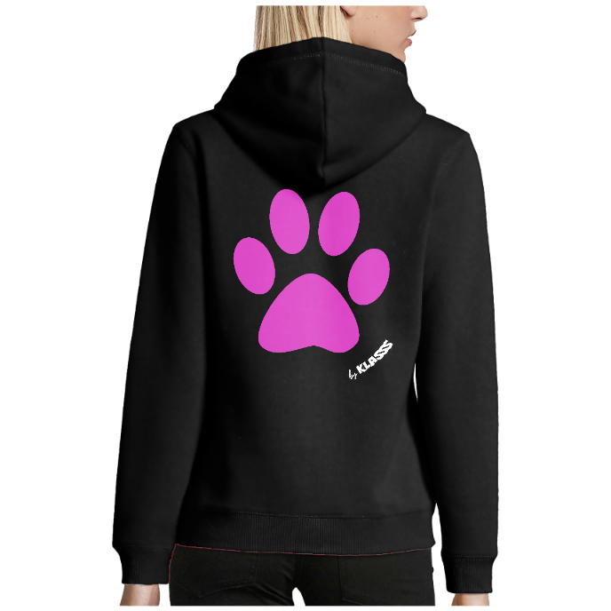 SWEAT FEMME KLASSS "EMPREINTE DE CHAT", Style Trendy Chic