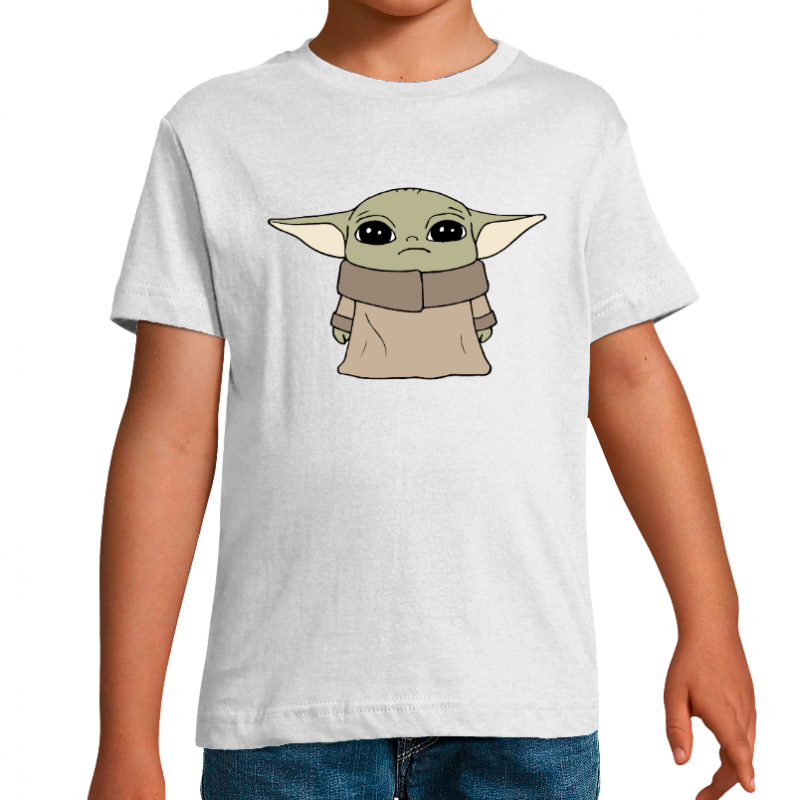 T-SHIRT YODA TRISTE GARÇON