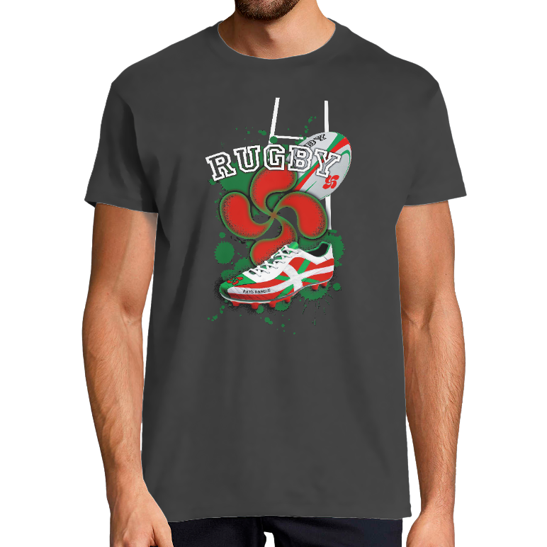 Face RUGBY BASQUE - HOMME