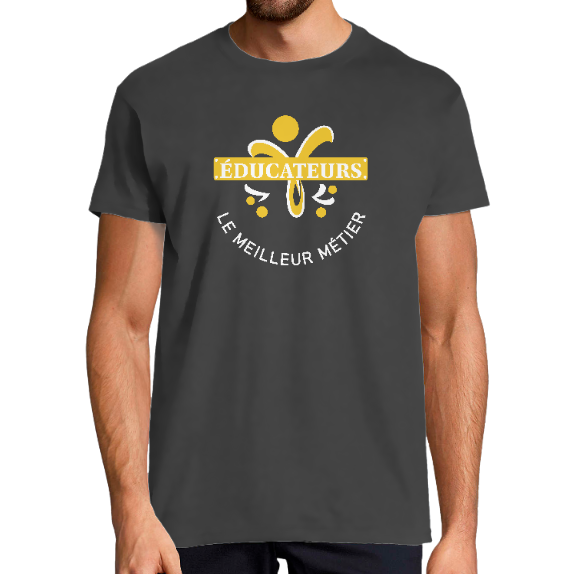 Face T-SHIRT ÉDUCATEURS POUR HOMME
