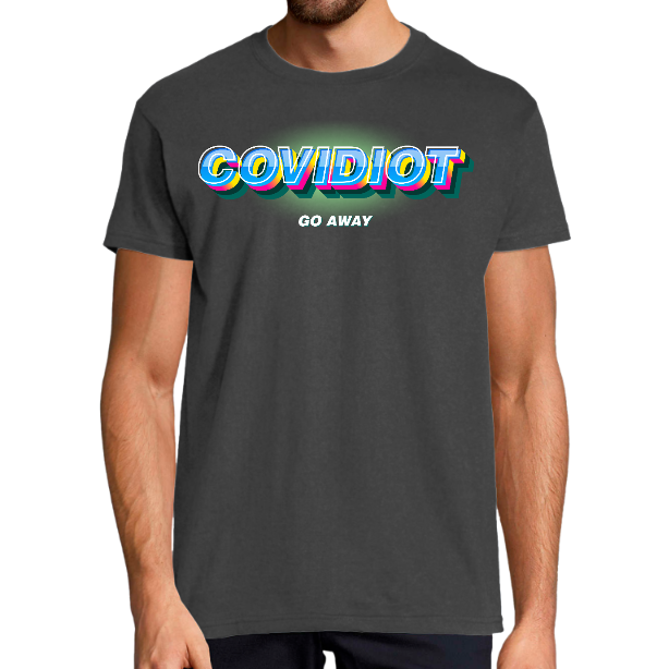 T-shirt COVIDIOT 2020