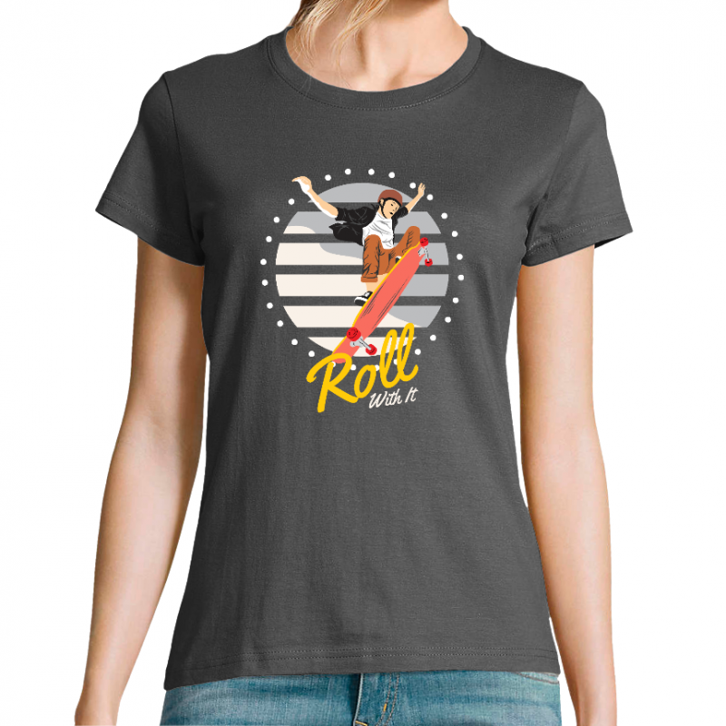 T-SHIRT ROLL WITH IT FEMME
