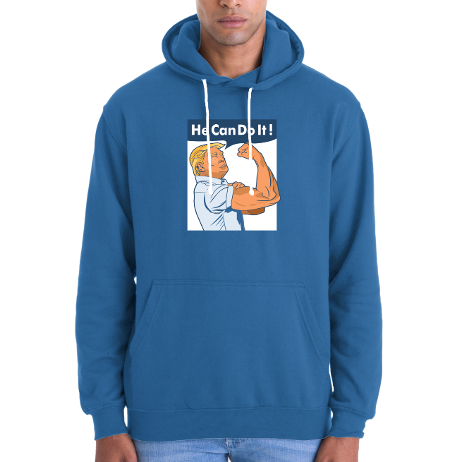 Face SWEATSHIRT HE CAN DO IT UNISEXE