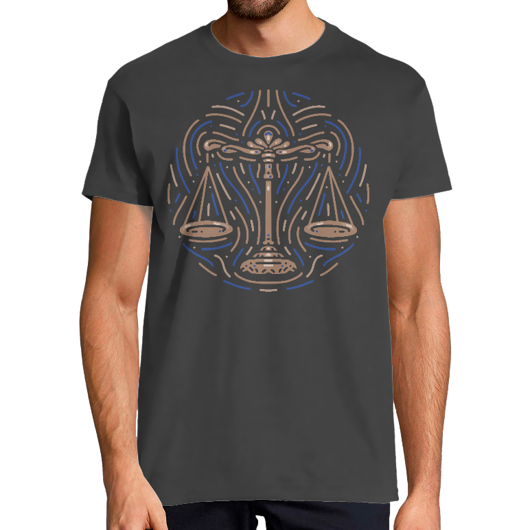 T-SHIRT HOMME - WESTERN LIBRA