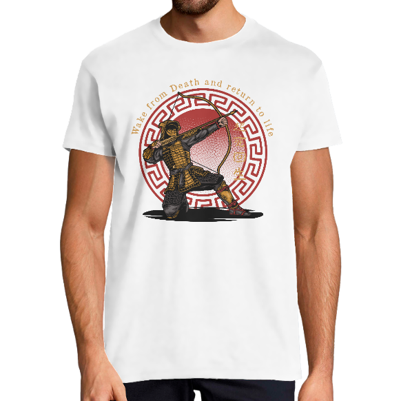 Face T-shirt Code Des Guerriers Bushido
