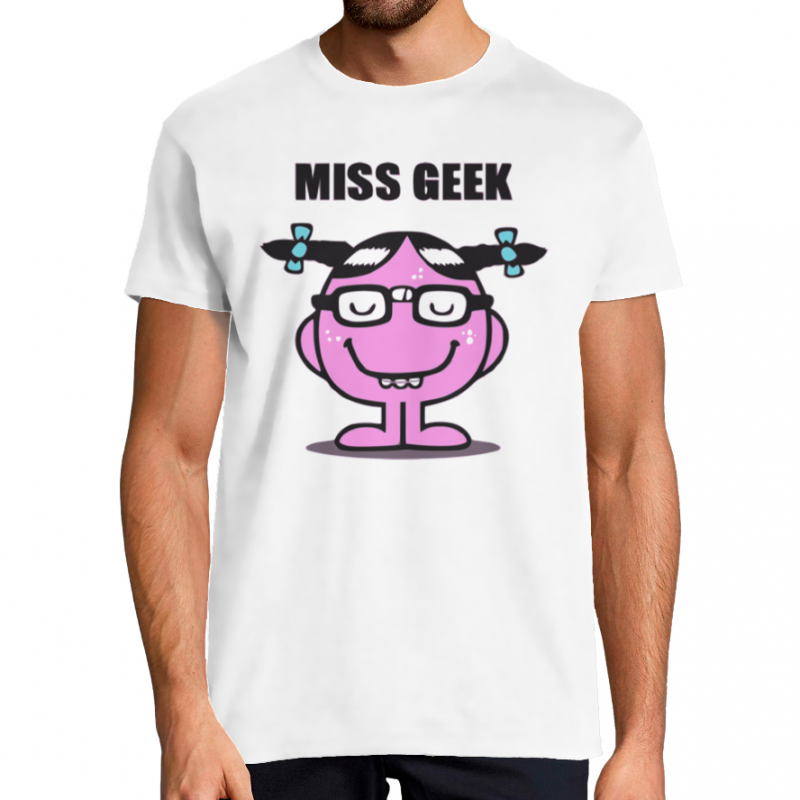 T-shirt MISS GEEK