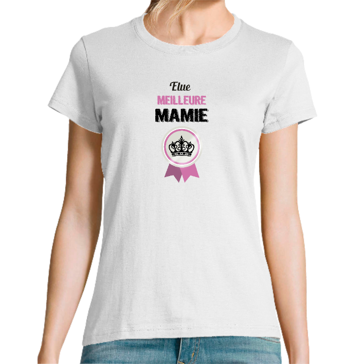 T-SHIRT ELUE MEILEURE MAMIE