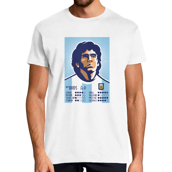 T-SHIRT MARADONA D10S HOMME