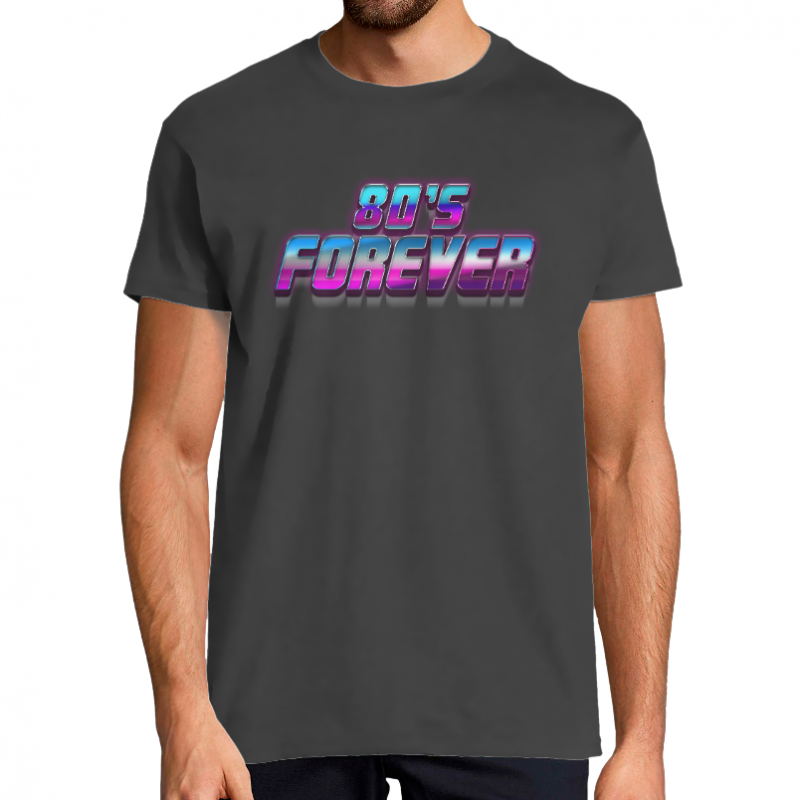 Face T-SHIRT 80'S FOREVER