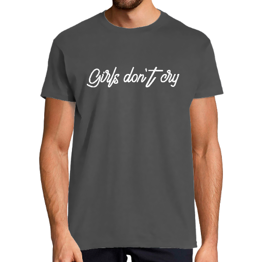 Face T-SHIRT HOMME - GIRLS DON'T CRY