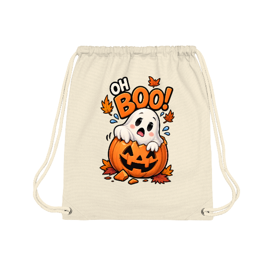 Sac à Dos Halloween « Oh Boo! » Fantôme et Citrouille