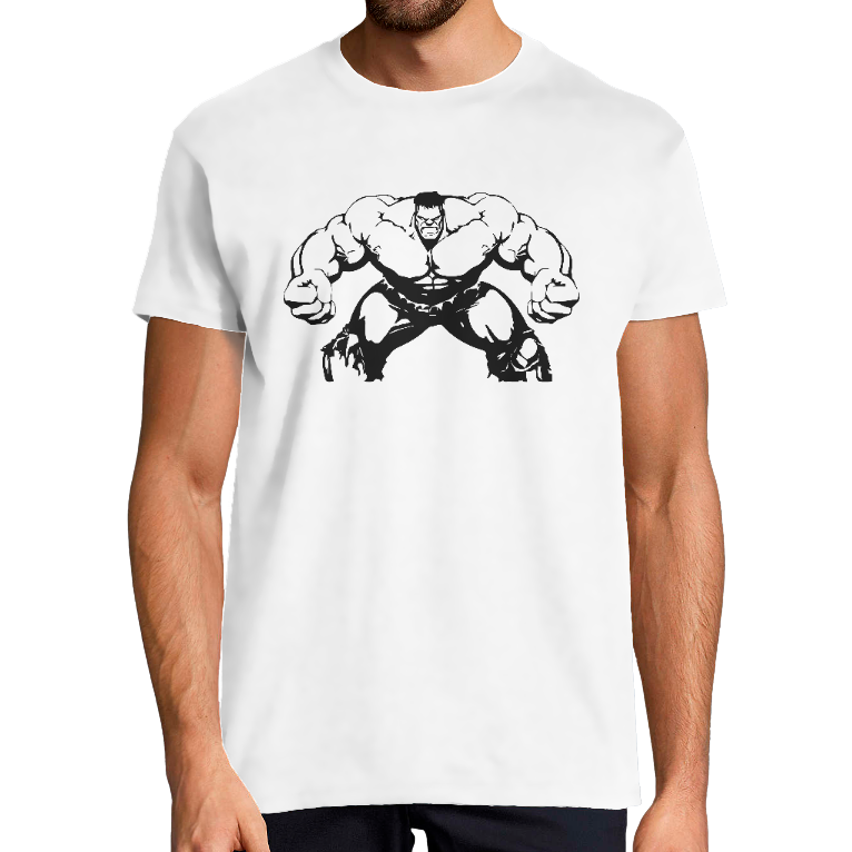 T-SHIRT HULK ÉNERVÉ HOMME