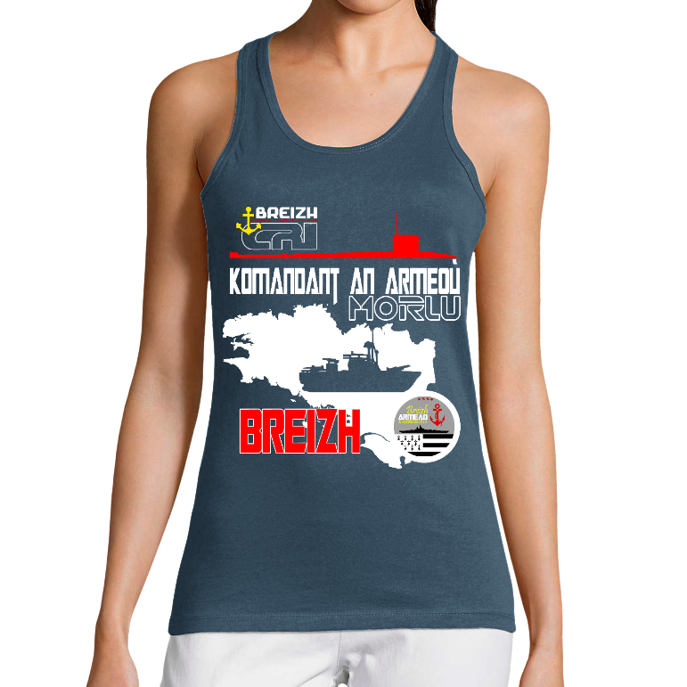 Débardeur Femme Marine Breizh