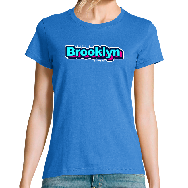 T-SHIRT CITY OF BROOKLYN FEMME