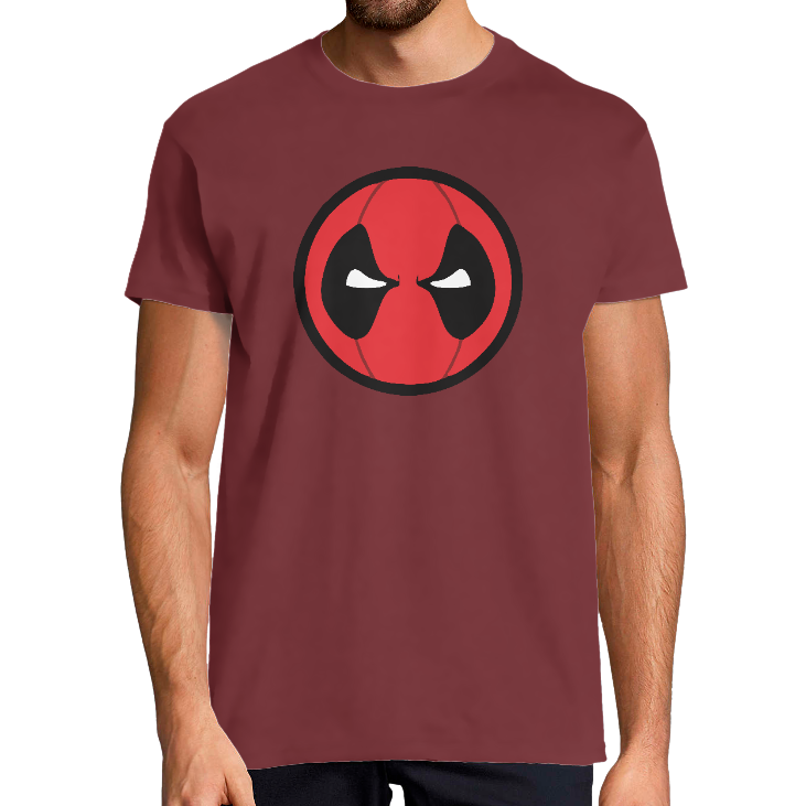 T-SHIRT DEADPOOL CIRCLE HOMME