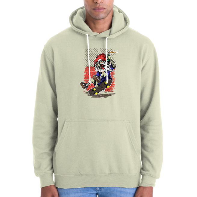 Face SWEATSHIRT SKATE ET ALCOOL UNISEXE