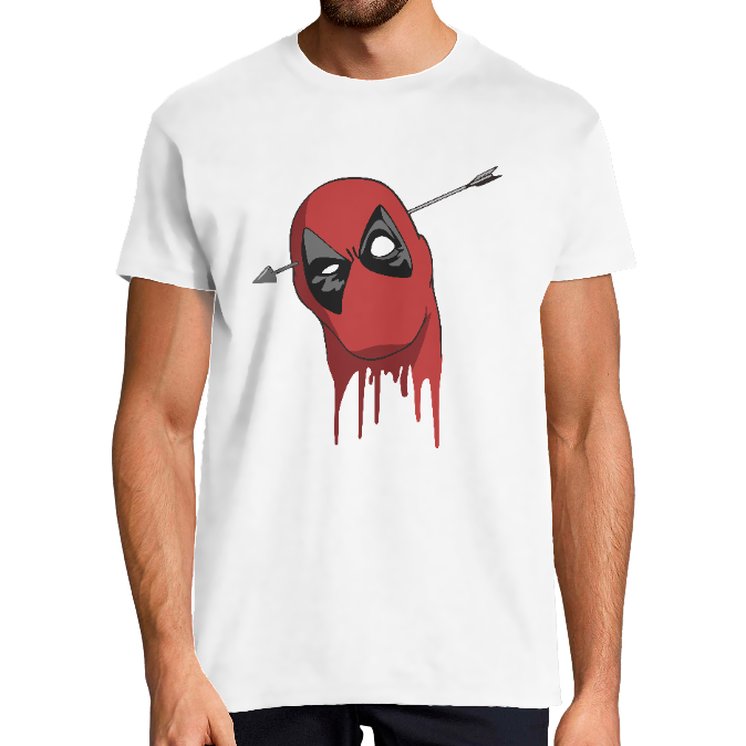 T-SHIRT DEADPOOL ARROW HOMME