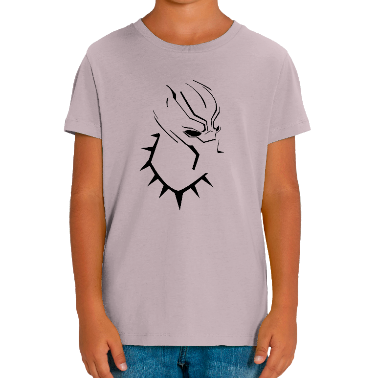 T-SHIRT BLACK PANTHER ENFANT