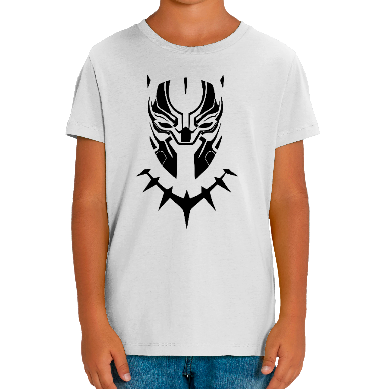 T-SHIRT BLACK PANTHER ENFANT