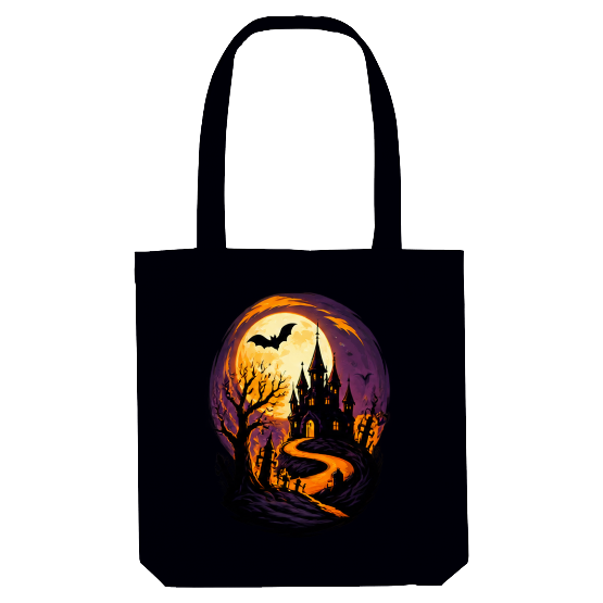 Tote bag Halloween Haunted Castle – Château hanté