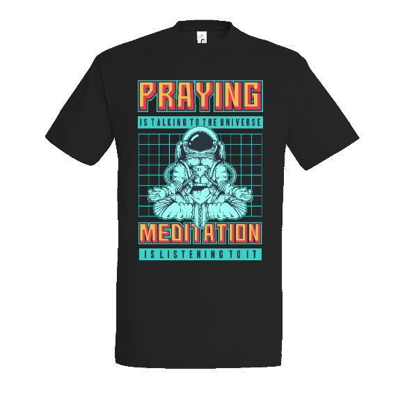 T-shirt Astronaute & Prière 