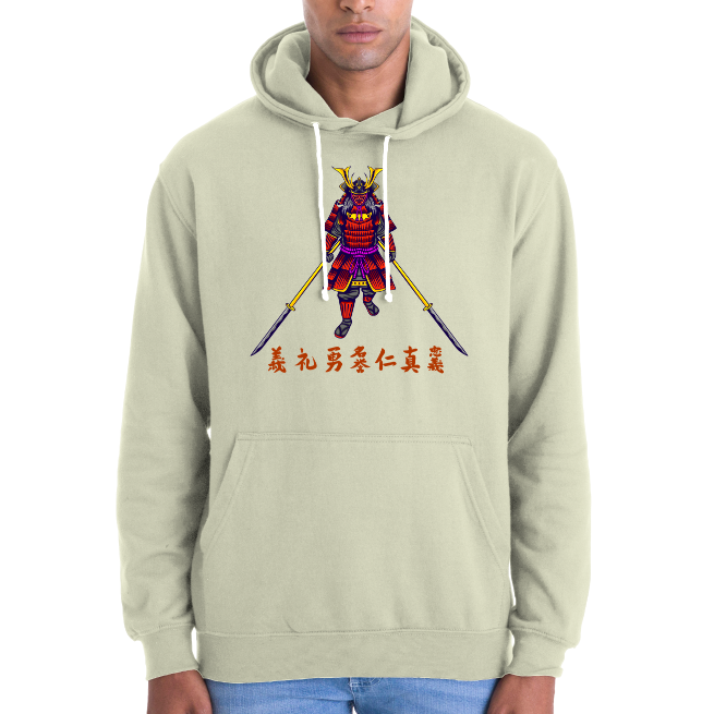 SWEATSHIRT SAMOURAI CEINTURE VIOLETTE UNISEXE