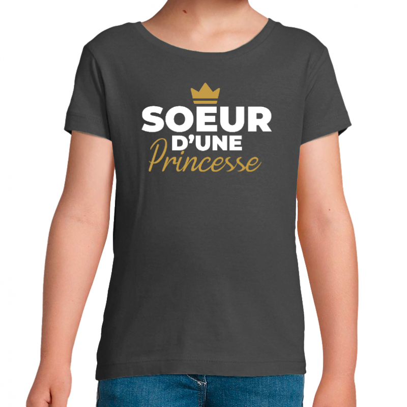 T-shirt Sœur d'une princesse